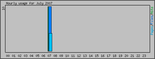 Hourly usage