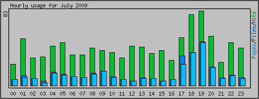 Hourly usage