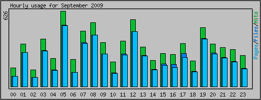 Hourly usage