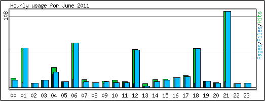 Hourly usage